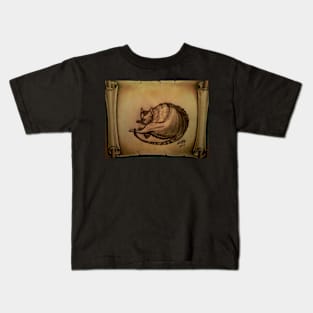 THE SLEEPING CAT Kids T-Shirt